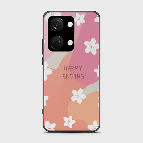 OnePlus Nord 3 Cover- Happy Series - HQ Ultra Shine Premium Infinity Glass Soft Silicon Borders Case