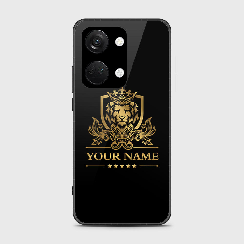 OnePlus Nord 3 Cover- Gold Series - HQ Ultra Shine Premium Infinity Glass Soft Silicon Borders Case