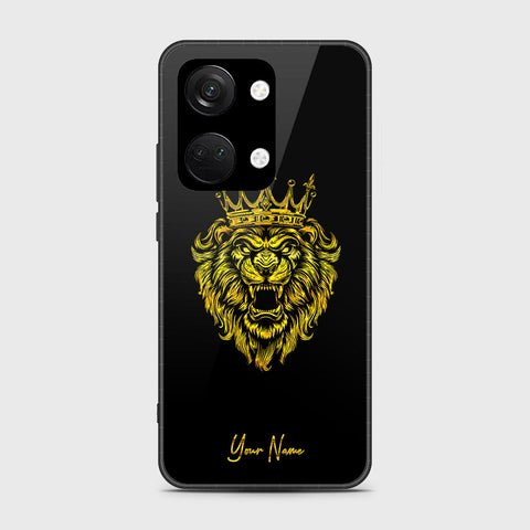 OnePlus Nord 3 Cover- Gold Series - HQ Ultra Shine Premium Infinity Glass Soft Silicon Borders Case