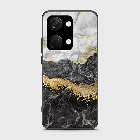 OnePlus Nord 3 Cover- Colorful Marble Series - HQ Ultra Shine Premium Infinity Glass Soft Silicon Borders Case