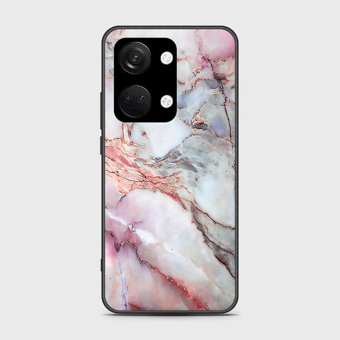 OnePlus Nord 3 Cover- Colorful Marble Series - HQ Ultra Shine Premium Infinity Glass Soft Silicon Borders Case