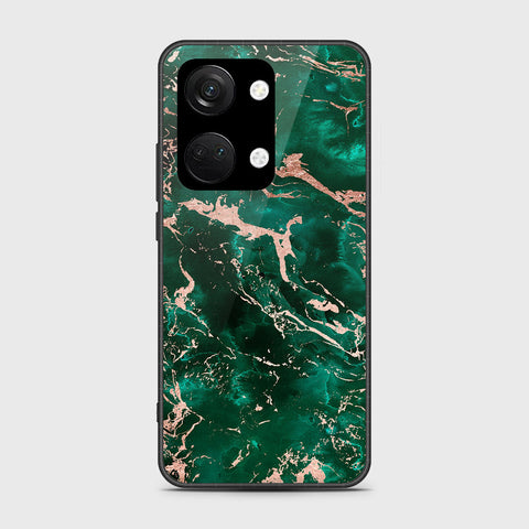 OnePlus Nord 3 Cover- Colorful Marble Series - HQ Ultra Shine Premium Infinity Glass Soft Silicon Borders Case