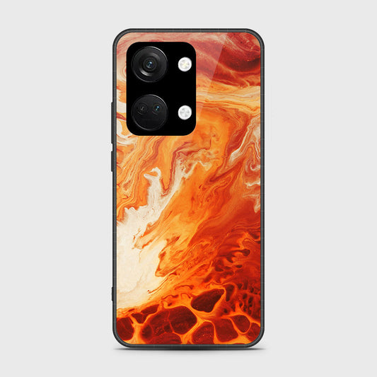 OnePlus Nord 3 Cover- Mystic Marble Series - HQ Ultra Shine Premium Infinity Glass Soft Silicon Borders Case