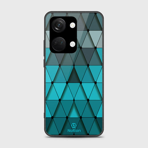 OnePlus Nord 3 Cover- Onation Pyramid Series - HQ Ultra Shine Premium Infinity Glass Soft Silicon Borders Case