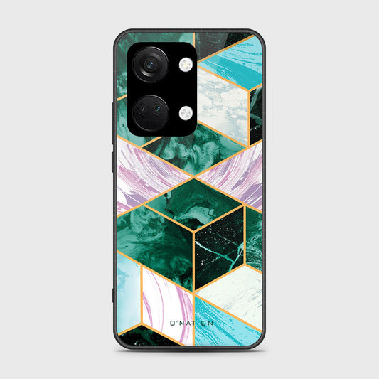 OnePlus Nord 3 Cover- O'Nation Shades of Marble Series - HQ Ultra Shine Premium Infinity Glass Soft Silicon Borders Case