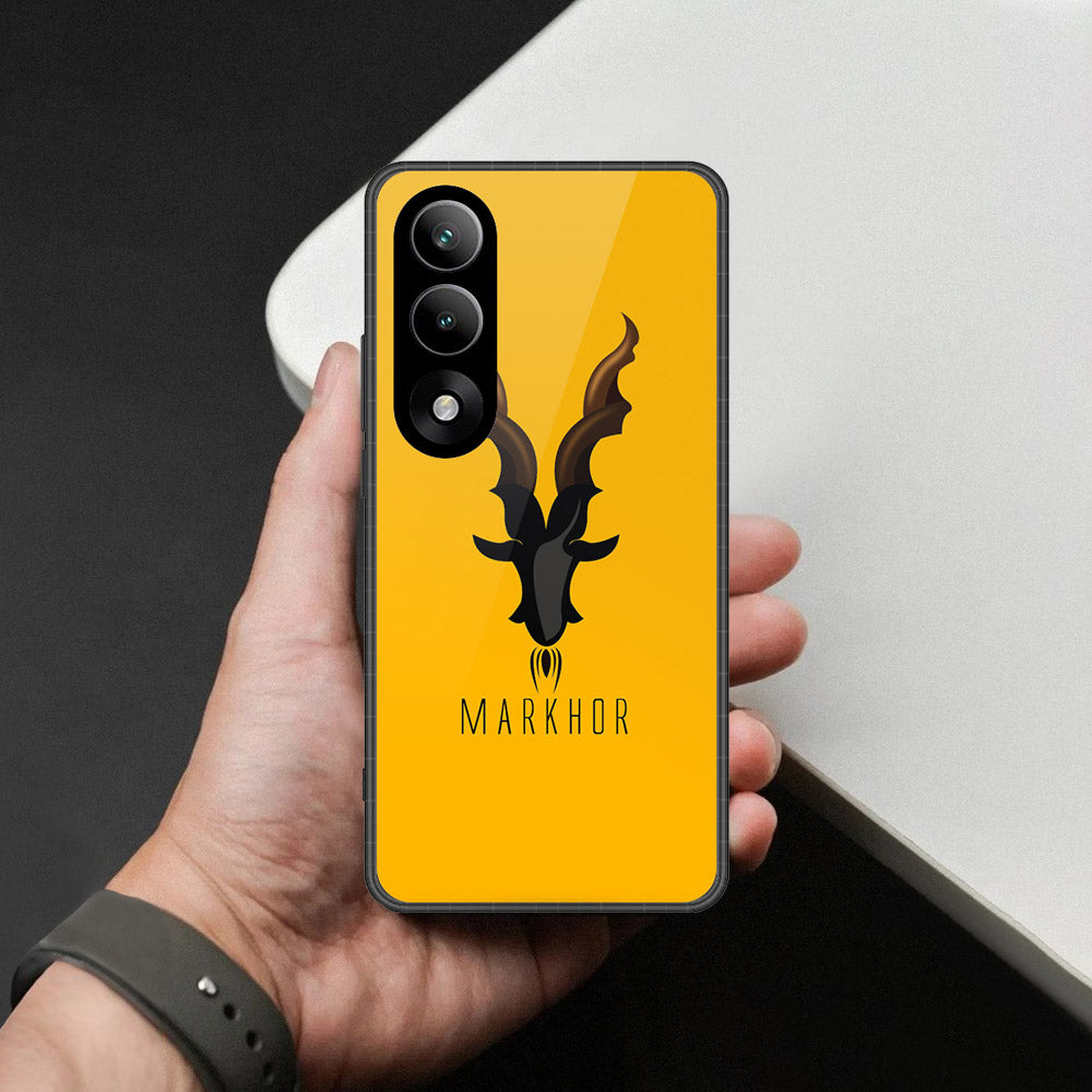 OnePlus Nord 5 Cover - Markhor Series - HQ Ultra Shine Premium Infinity Glass Soft Silicon Borders Case