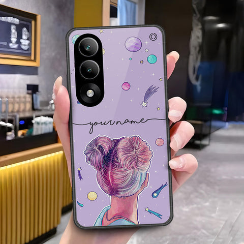 OnePlus Nord 5 Cover - ONation Your Name Series - HQ Ultra Shine Premium Infinity Glass Soft Silicon Borders Case
