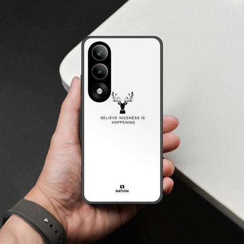 OnePlus Nord 5 Cover - Nice Series - HQ Ultra Shine Premium Infinity Glass Soft Silicon Borders Case