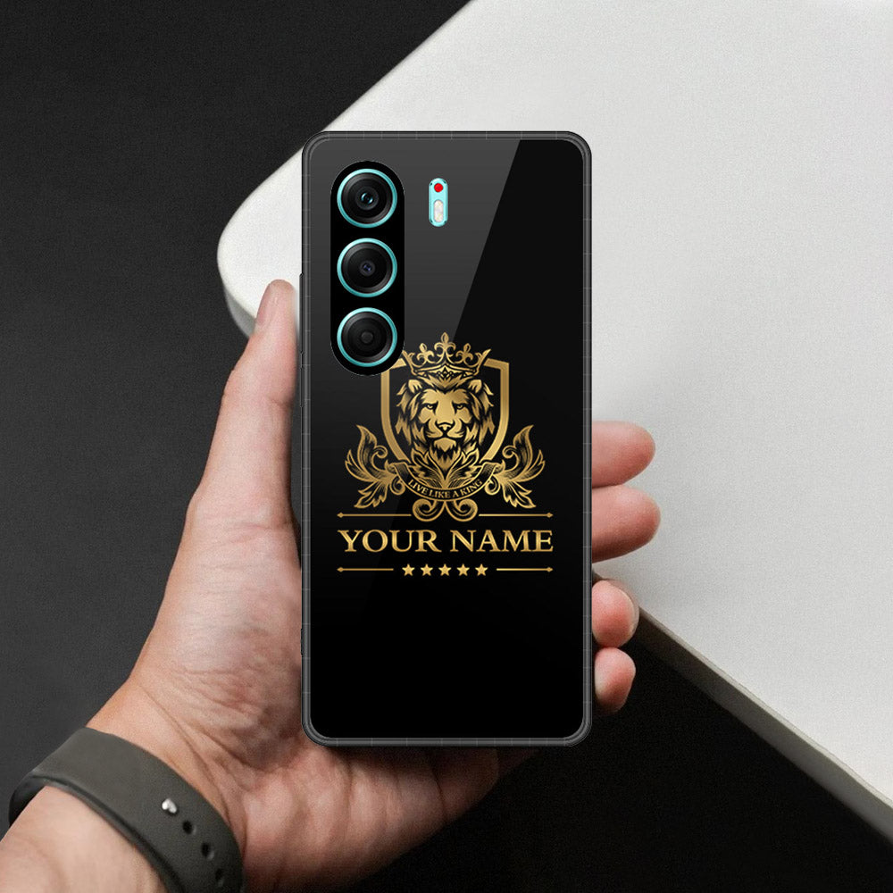 Tecno Camon 40 Cover - Gold Series - HQ Premium Shine Durable Shatterproof Case