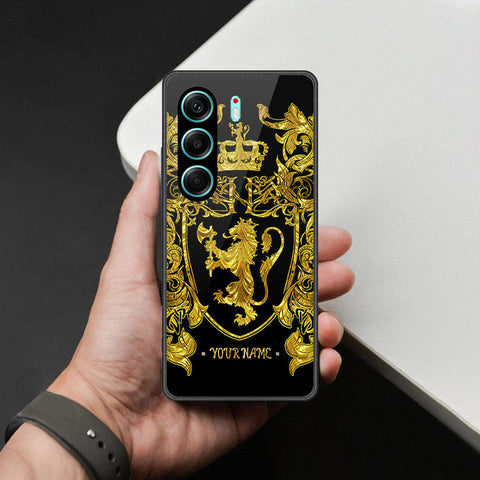 Tecno Camon 40 Cover - Gold Series - HQ Premium Shine Durable Shatterproof Case