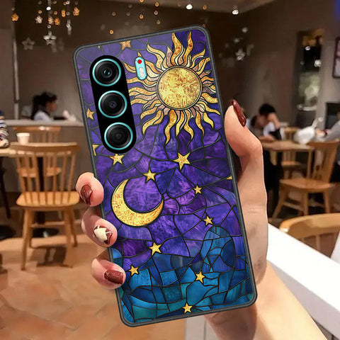 Tecno Camon 40 Cover - Celestial Starry Universe Series - HQ Premium Shine Durable Shatterproof Case