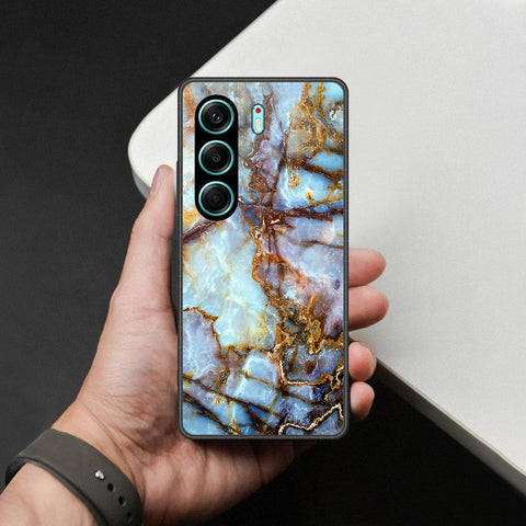 Tecno Camon 40 Cover - Colorful Marble Series - HQ Premium Shine Durable Shatterproof Case