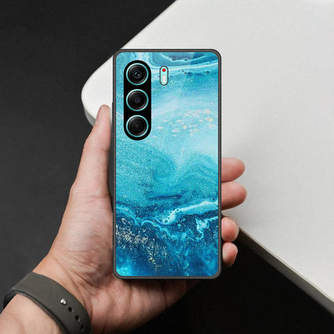 Tecno Camon 40 Cover - Mystic Marble Series - HQ Premium Shine Durable Shatterproof Case