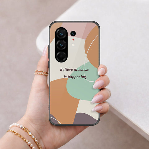 Tecno Camon 50 Pro 4G Cover - Happy Series - HQ Ultra Shine Premium Infinity Glass Soft Silicon Borders Case