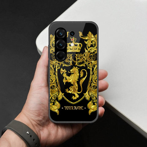 Tecno Camon 50 Pro 5G Cover - Gold Series - HQ Ultra Shine Premium Infinity Glass Soft Silicon Borders Case