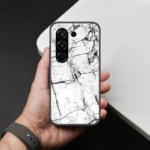 Tecno Camon 50 Ultra Cover - White Marble Series 2 - HQ Ultra Shine Premium Infinity Glass Soft Silicon Borders Case