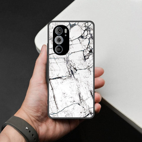 Motorola Edge Plus 5G UW (2022) - White Marble Series 2 - HQ Premium Shine Durable Shatterproof Case