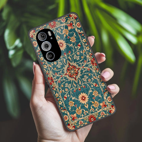 Motorola Edge 30 Pro Cover - ONation Persian Rugs Series 2 - HQ Premium Shine Durable Shatterproof Case
