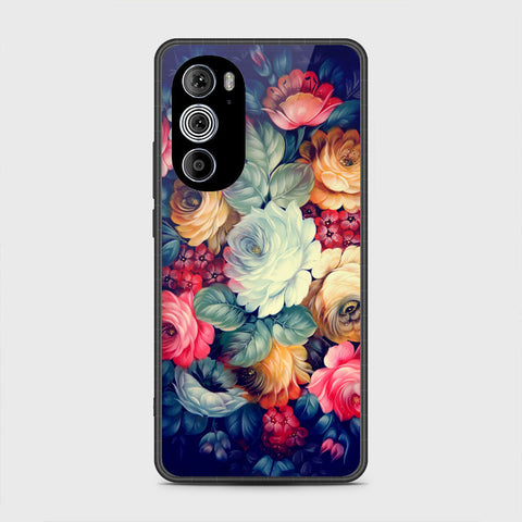 Motorola Edge 30 Pro Cover - Floral Series 2 - HQ Premium Shine Durable Shatterproof Case