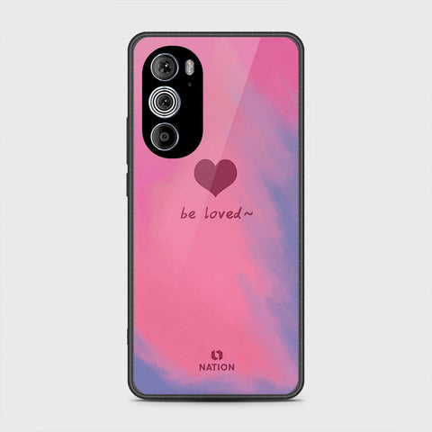 Motorola Edge 30 Pro Cover - Onation Heart Series - HQ Premium Shine Durable Shatterproof Case