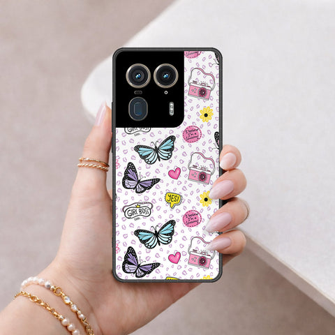 Motorola Edge 50 Ultra Cover - Vanilla Dream Series - HQ Premium Shine Durable Shatterproof Case