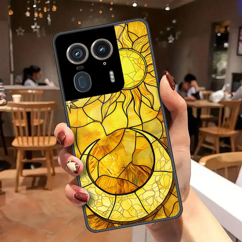 Motorola Edge 50 Ultra Cover - Celestial Starry Universe Series - HQ Premium Shine Durable Shatterproof Case