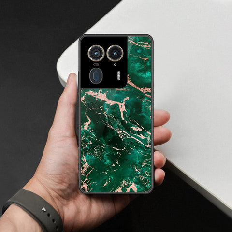 Motorola Edge 50 Ultra Cover - Colorful Marble Series - HQ Premium Shine Durable Shatterproof Case