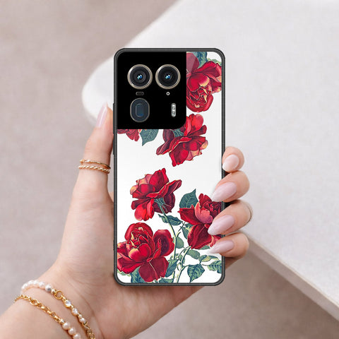 Motorola Edge 50 Ultra Cover - Floral Series 2 - HQ Premium Shine Durable Shatterproof Case