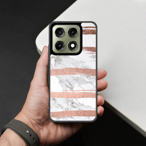 Motorola Edge 70 Pro Plus Cover - White Marble Series - HQ Ultra Shine Premium Infinity Glass Soft Silicon Borders Case