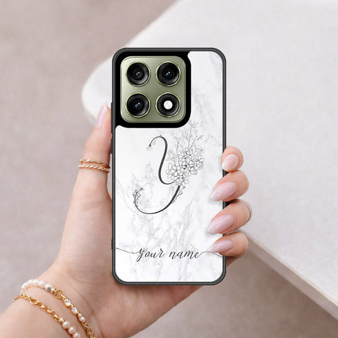 Motorola Edge 70 Pro Plus Cover - Personalized Alphabet Series - HQ Ultra Shine Premium Infinity Glass Soft Silicon Borders Case