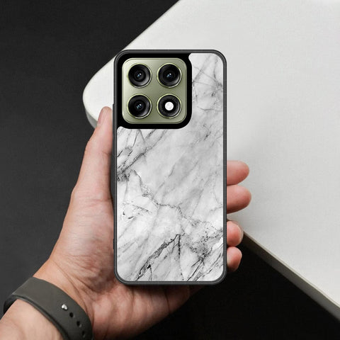 Motorola Edge 70 Pro Plus Cover - White Marble Series - HQ Ultra Shine Premium Infinity Glass Soft Silicon Borders Case