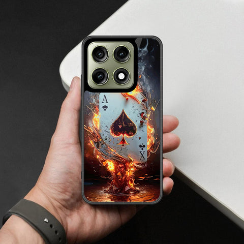 Motorola Edge 70 Pro Cover - Ace of Fire Rising Star Design - HQ Ultra Shine Premium Infinity Glass Soft Silicon Borders Case