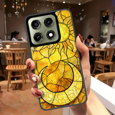 Motorola Edge 70 Pro Plus Cover - Celestial Starry Universe Series - HQ Ultra Shine Premium Infinity Glass Soft Silicon Borders Case