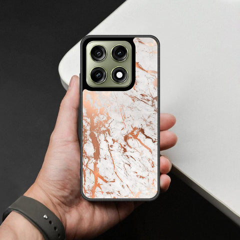 Motorola Edge 70 Pro Plus Cover - White Marble Series 2 - HQ Ultra Shine Premium Infinity Glass Soft Silicon Borders Case