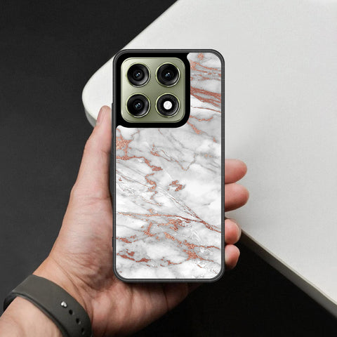 Motorola Edge 70 Pro Plus Cover - White Marble Series 2 - HQ Ultra Shine Premium Infinity Glass Soft Silicon Borders Case