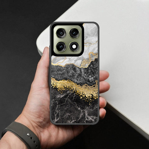 Motorola Edge 70 Pro Cover - Colorful Marble Series - HQ Ultra Shine Premium Infinity Glass Soft Silicon Borders Case