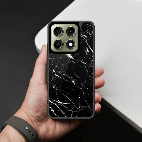 Motorola Edge 70 Pro Plus Cover - Black Marble Series - HQ Ultra Shine Premium Infinity Glass Soft Silicon Borders Case