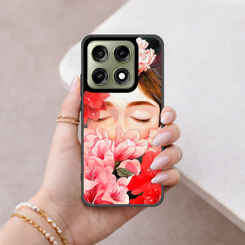 Motorola Edge 70 Pro Plus Cover - Floral Series - HQ Ultra Shine Premium Infinity Glass Soft Silicon Borders Case