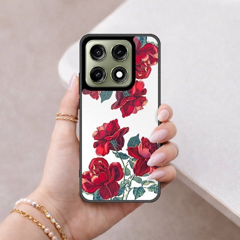 Motorola Edge 70 Pro Plus Cover - Floral Series 2 - HQ Ultra Shine Premium Infinity Glass Soft Silicon Borders Case
