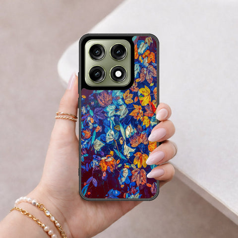 Motorola Edge 70 Pro Plus Cover - Floral Series 2 - HQ Ultra Shine Premium Infinity Glass Soft Silicon Borders Case