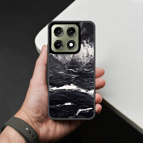 Motorola Edge 70 Pro Plus Cover - Black Marble Series - HQ Ultra Shine Premium Infinity Glass Soft Silicon Borders Case