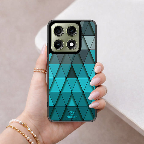 Motorola Edge 70 Pro Plus Cover - Onation Pyramid Series - HQ Ultra Shine Premium Infinity Glass Soft Silicon Borders Case