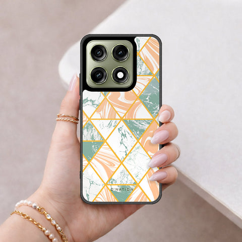 Motorola Edge 70 Pro Plus Cover - O'Nation Shades of Marble Series - HQ Ultra Shine Premium Infinity Glass Soft Silicon Borders Case