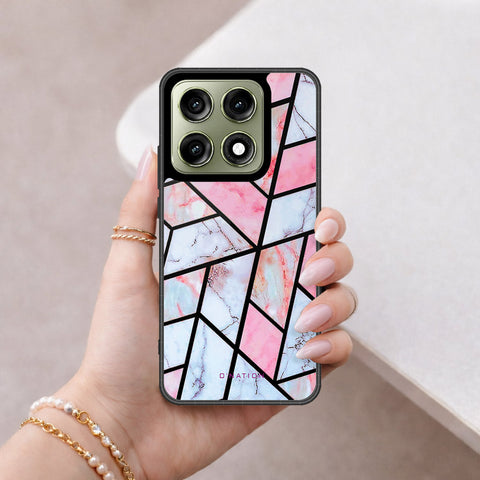 Motorola Edge 70 Pro Plus Cover - O'Nation Shades of Marble Series - HQ Ultra Shine Premium Infinity Glass Soft Silicon Borders Case