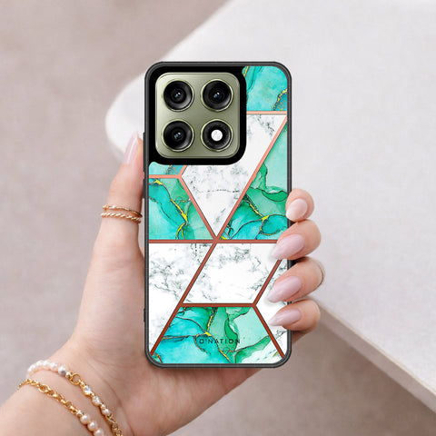 Motorola Edge 70 Pro Plus Cover - O'Nation Shades of Marble Series - HQ Ultra Shine Premium Infinity Glass Soft Silicon Borders Case