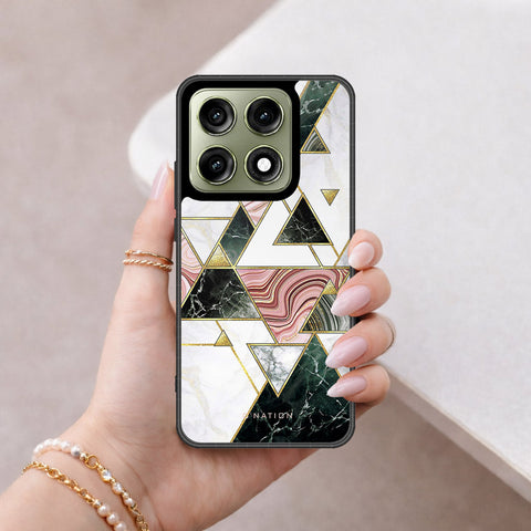 Motorola Edge 70 Pro Plus Cover - O'Nation Shades of Marble Series - HQ Ultra Shine Premium Infinity Glass Soft Silicon Borders Case