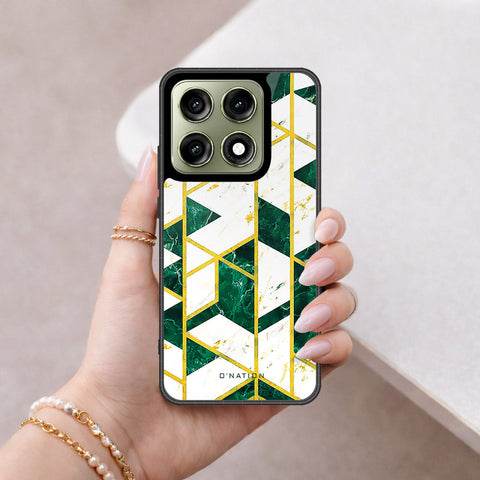 Motorola Edge 70 Pro Plus Cover - O'Nation Shades of Marble Series - HQ Ultra Shine Premium Infinity Glass Soft Silicon Borders Case