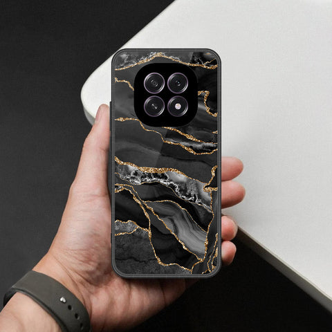 Oppo F29 Cover - Black Marble Series - HQ Premium Shine Durable Shatterproof Case