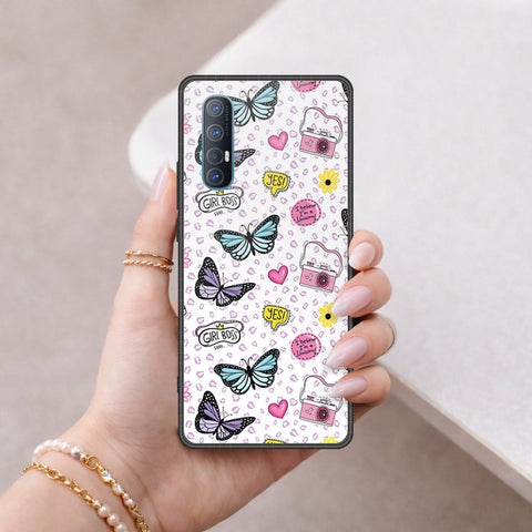 Oppo Find X2 Neo Cover - Vanilla Dream Series - HQ Premium Shine Durable Shatterproof Case