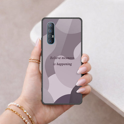 Oppo Reno 3 Pro 5G Cover - Happy Series - HQ Premium Shine Durable Shatterproof Case
